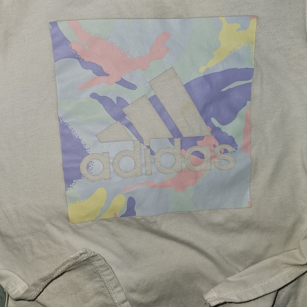 Adidas Kids' Pastel Graphic Tee and Shorts Set - Picture 6 of 13